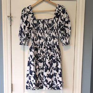 Ivy Street Navy‎ and White Floral Dress